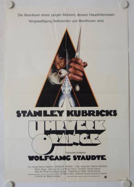 Uhrwerk Orange originales deutsches Filmplakat